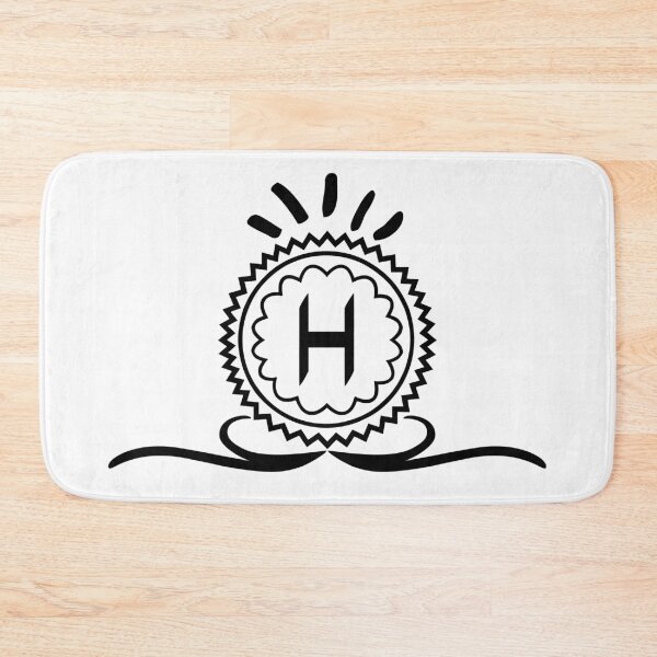 Item preview, H: Letter H | Monogram H designed and sold by meraviglioso.
