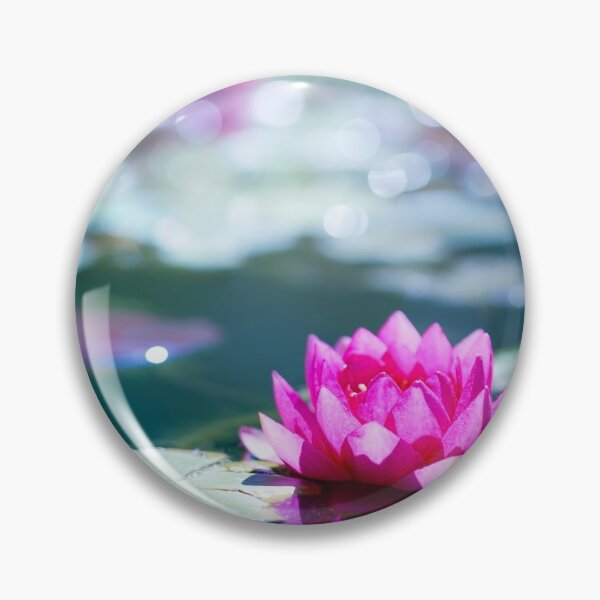 Item preview, Calming Lily Pads and Bokeh designed and sold by CyaniRose.