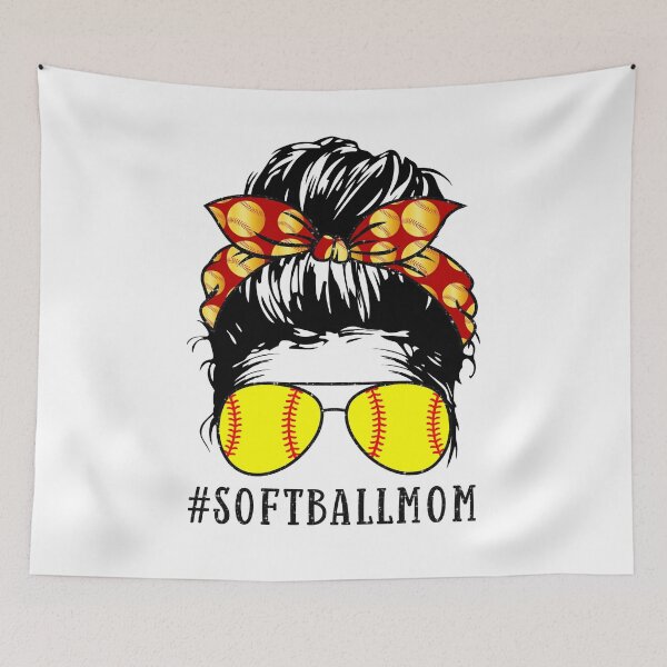 Item preview, Softball Mom designed and sold by Amitta Art.