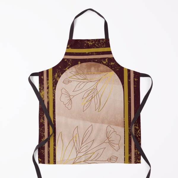 Item preview, Gold Floral Portrait designed and sold by GubrialGraphics.