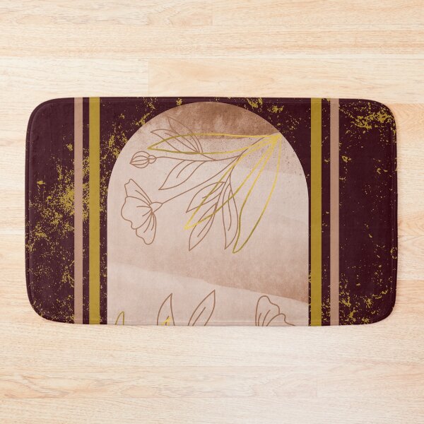 Item preview, Gold Floral Portrait  designed and sold by GubrialGraphics.