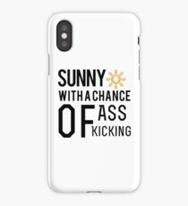 How's the weather in your world? iPhone Case