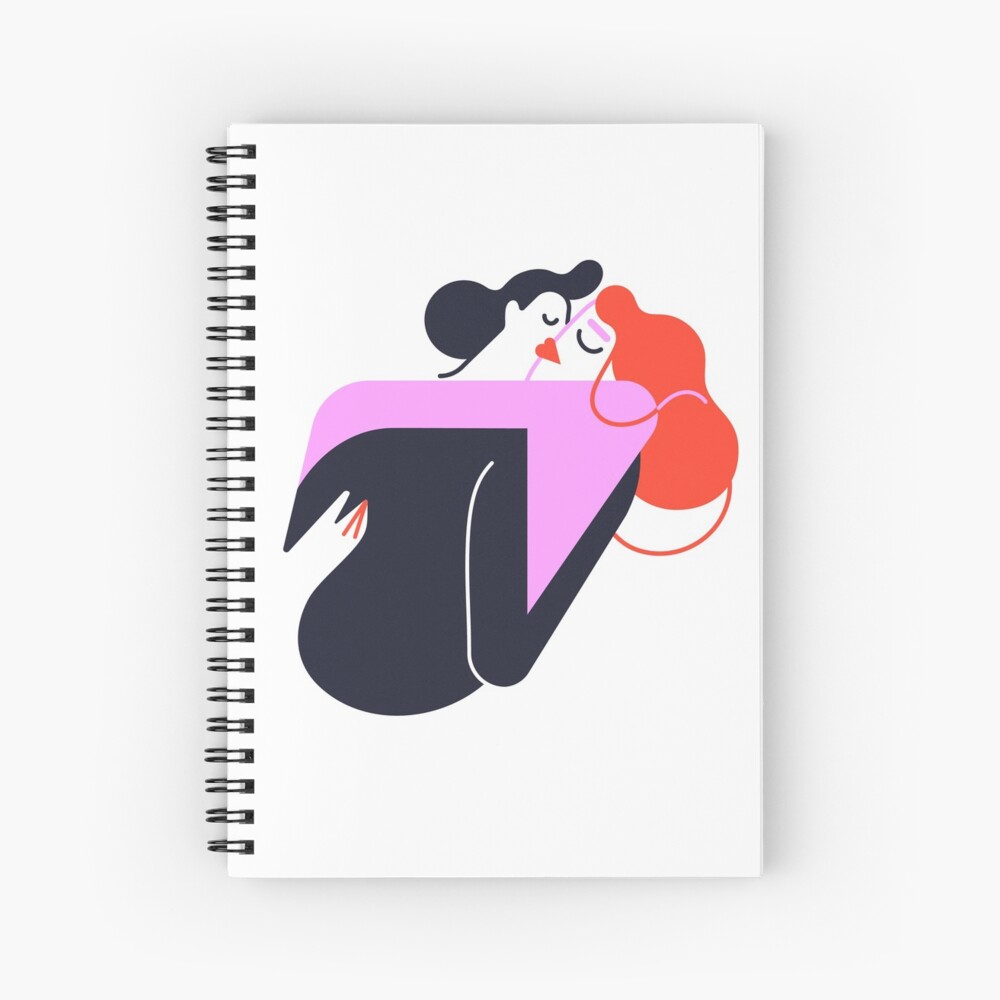 Item preview, Spiral Notebook designed and sold by Anyadraw.