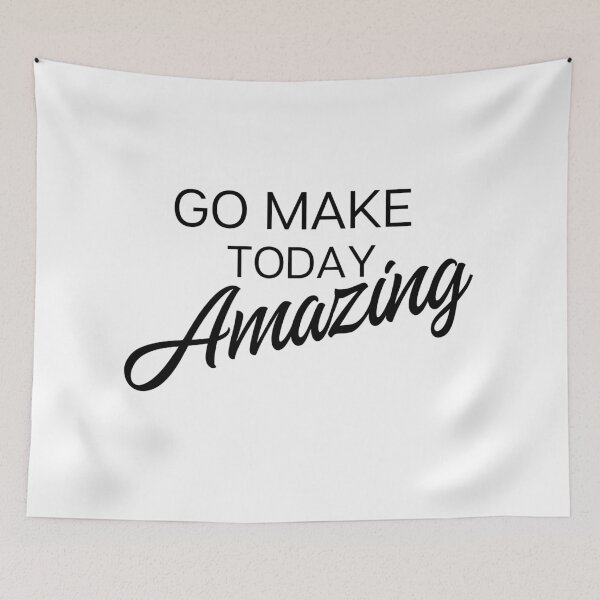 Item preview, go make today amazing designed and sold by LU NA.