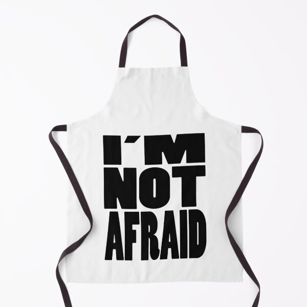 Item preview, IM NOT AFRAID | Rap lyrics quote designed and sold by Cevil.