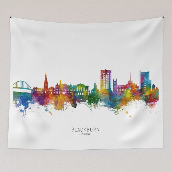Item preview, Blackburn England Skyline designed and sold by ArtPrints.
