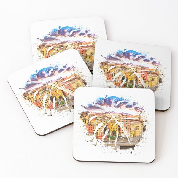 Item preview, Genoa cityscape designed and sold by giuliobardelli.