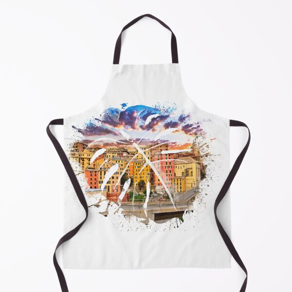 Item preview, Genoa cityscape designed and sold by giuliobardelli.
