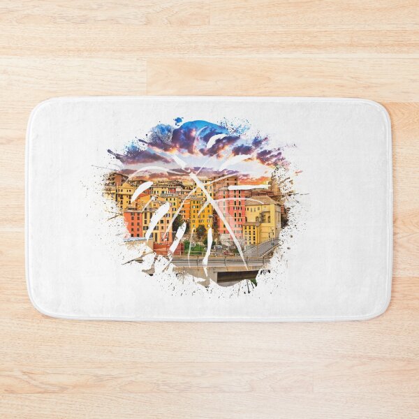 Item preview, Genoa cityscape designed and sold by giuliobardelli.