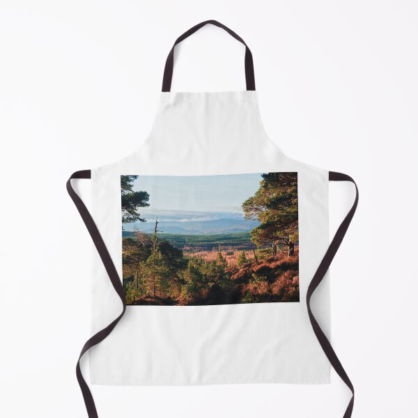 Item preview, Green and red forest in autumn in Scotland. Mountain View. designed and sold by kindtoearth.