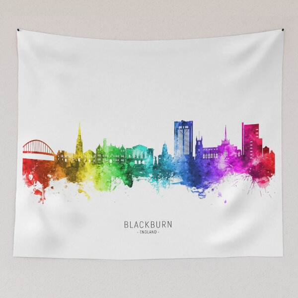 Item preview, Blackburn England Skyline designed and sold by ArtPrints.