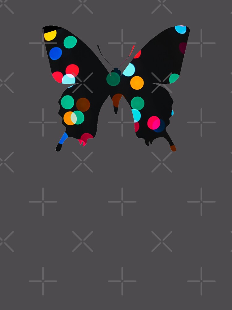 Thumbnail 6 von 6, Premium Oversized Pullover, Colourful dots Butterfly designt und verkauft von Patternsonly.