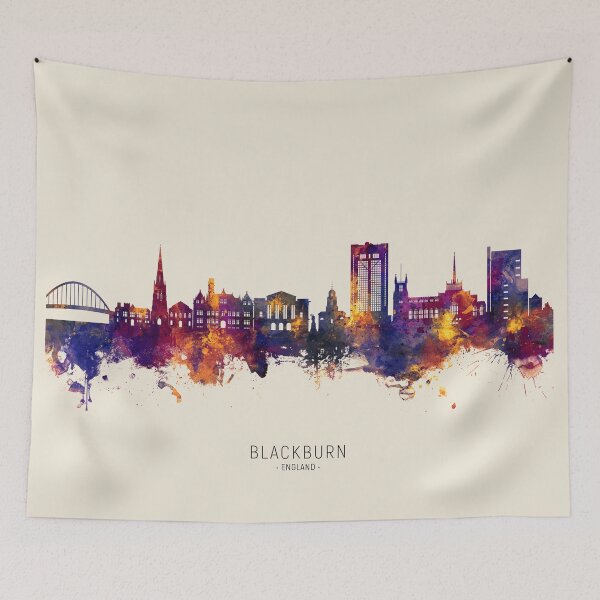 Item preview, Blackburn England Skyline designed and sold by ArtPrints.