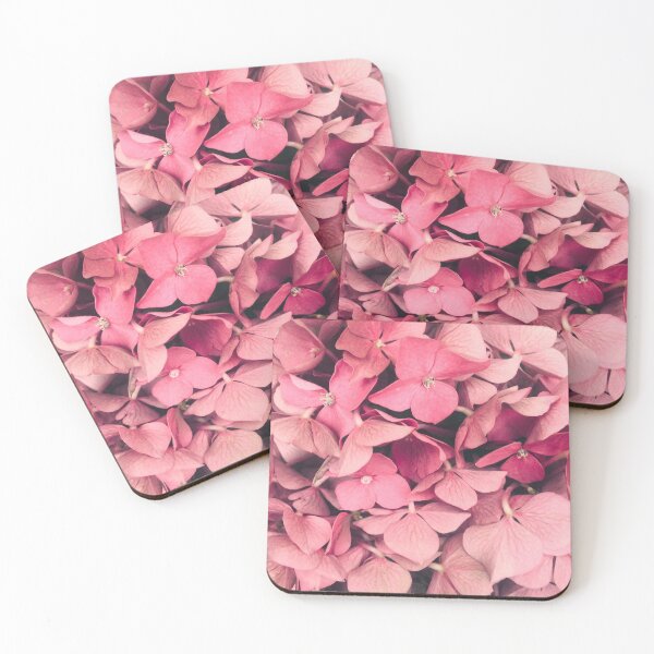 Item preview, Pink hydrangea flower petals designed and sold by IONcreatION.