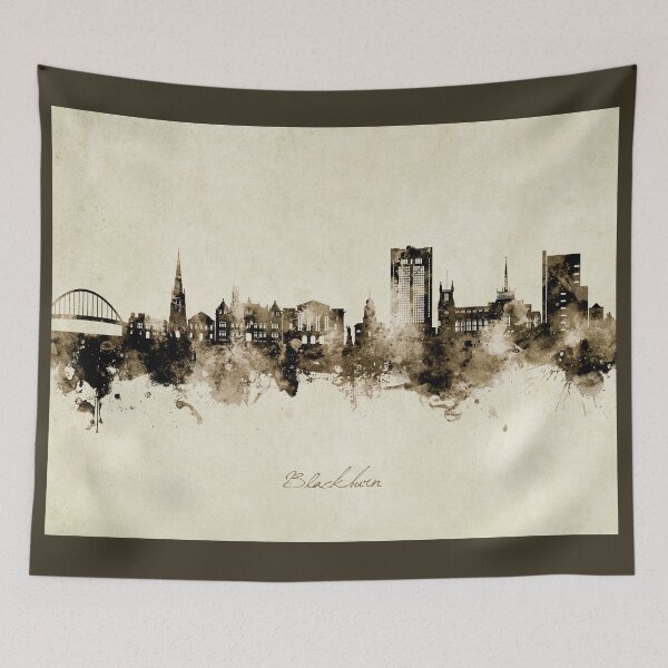 Item preview, Blackburn England Skyline designed and sold by ArtPrints.