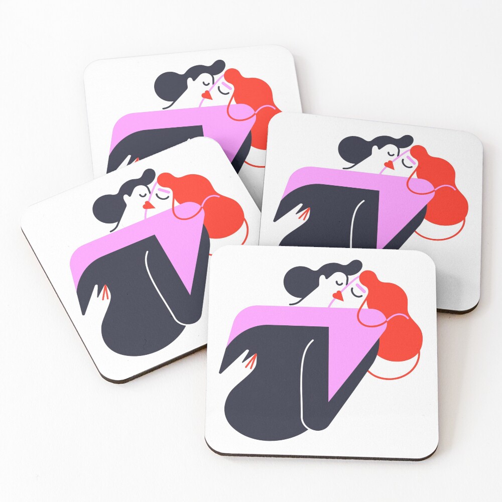 Item preview, Coasters (Set of 4) designed and sold by Anyadraw.