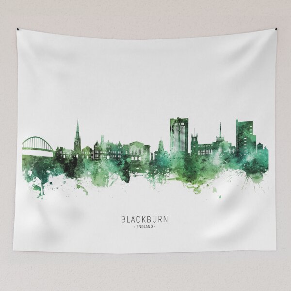 Item preview, Blackburn England Skyline designed and sold by ArtPrints.