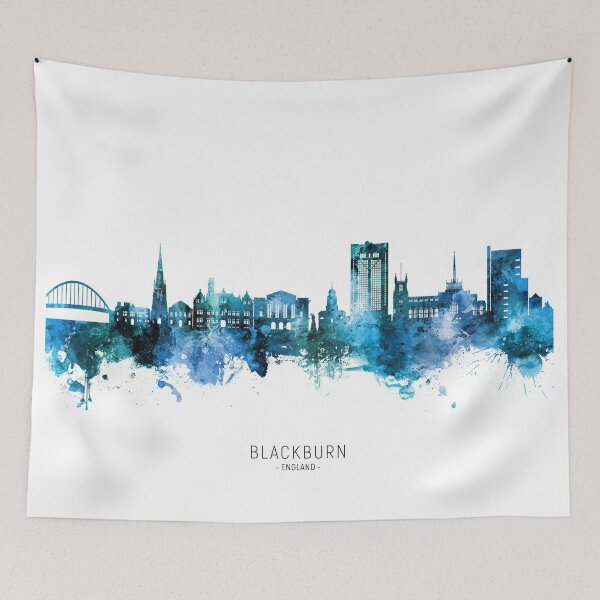 Item preview, Blackburn England Skyline designed and sold by ArtPrints.