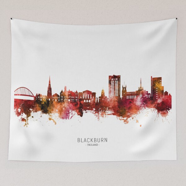 Item preview, Blackburn England Skyline designed and sold by ArtPrints.