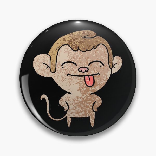 Item preview, Funny Cartoon Monkey Design designed and sold by Red-ElYoubi.