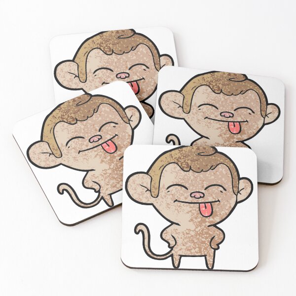 Item preview, Funny Cartoon Monkey Design designed and sold by Red-ElYoubi.