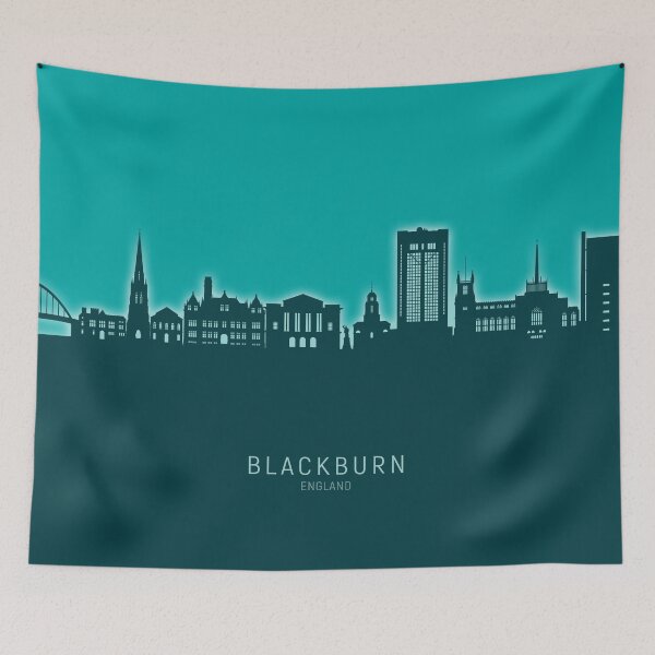 Item preview, Blackburn England Skyline designed and sold by ArtPrints.