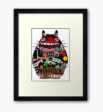 Totoro Mindfuck Framed Print