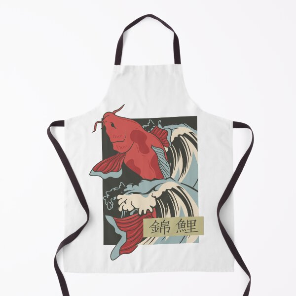 Item preview, Vintage Koi waves designed and sold by ElBeDesigns.