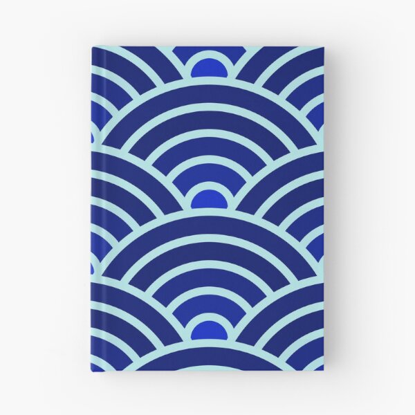 Item preview, Dark Blue Seigaiha designed and sold by Sybille-Yates.