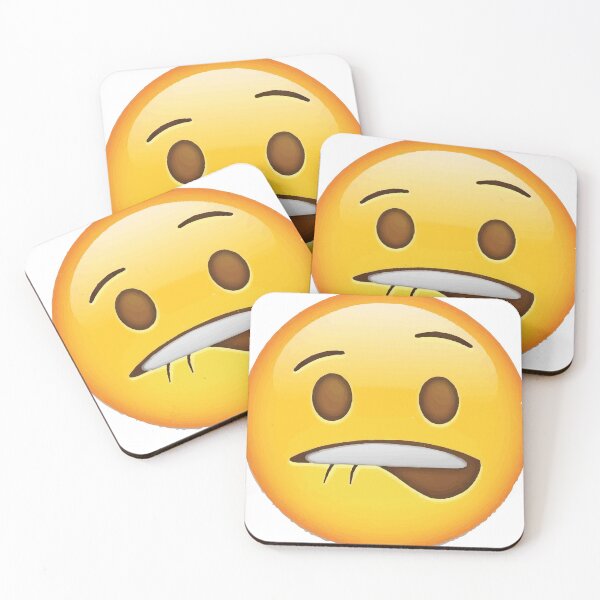 Item preview, Lip Bite Emoji designed and sold by aslanshopping.
