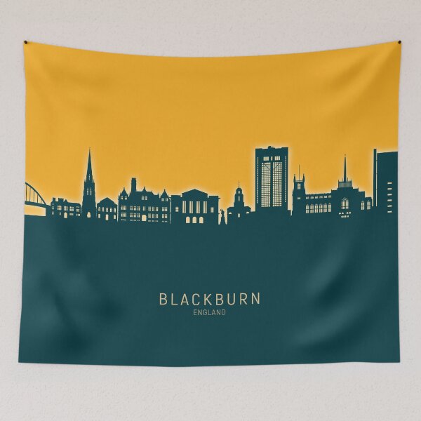 Item preview, Blackburn England Skyline designed and sold by ArtPrints.
