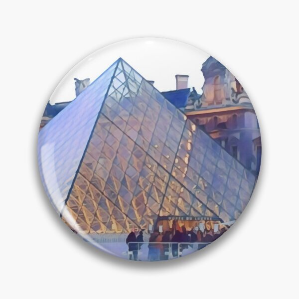 Artikelvorschau, Louvre-Pyramide am Abend entworfen und verkauft von Redhead1022.
