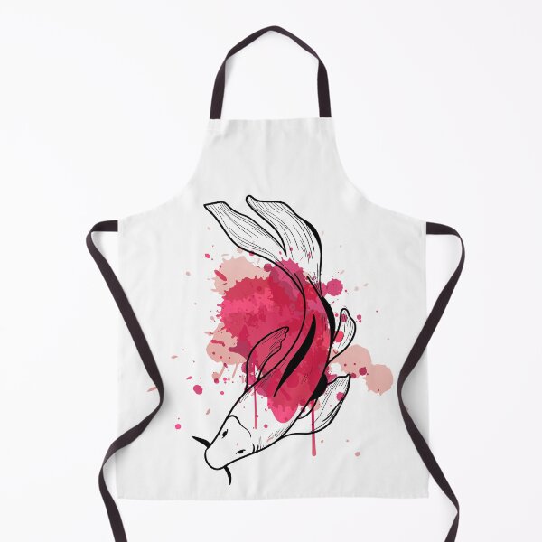 Item preview, Koi pink watercolor designed and sold by ElBeDesigns.