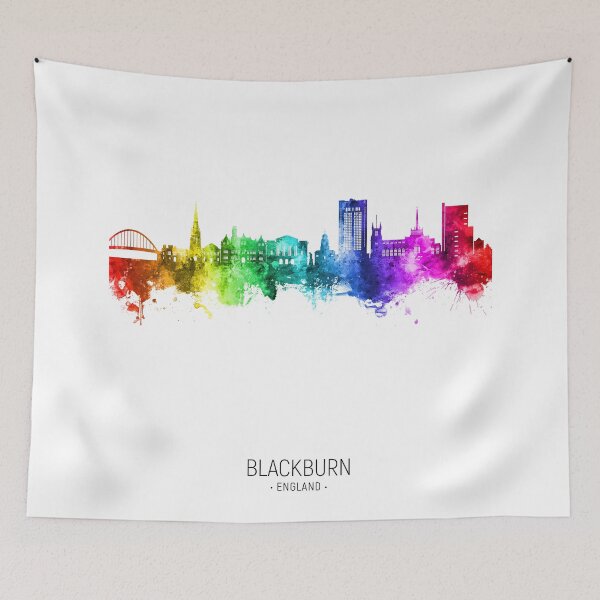 Item preview, Blackburn England Skyline designed and sold by ArtPrints.