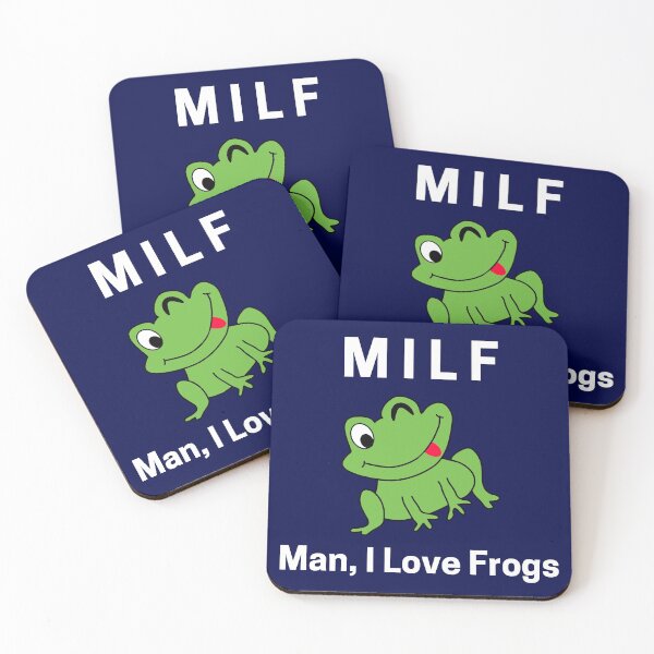 Item preview, Milf Man I Love Frogs designed and sold by PRB1989.