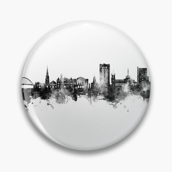 Artikelvorschau, Blackburn England Skyline entworfen und verkauft von ArtPrints.
