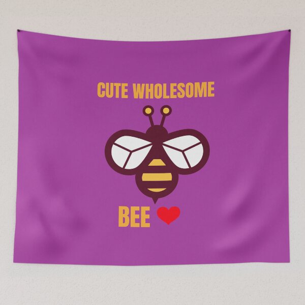 Item preview, cute wholesome bee designed and sold by Shilpa Gupta.