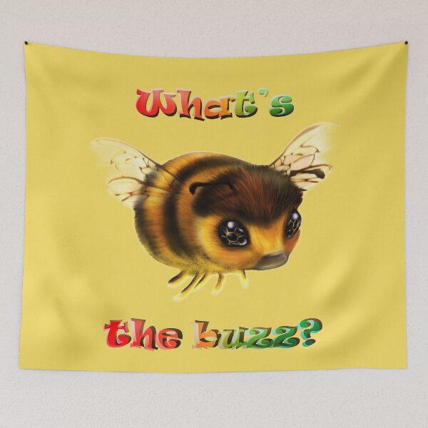 Item preview, Fuzzy Bee: What's the Buzz? designed and sold by iduzarts.