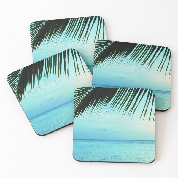 Item preview, Caribbean Sunset Ocean Palm Dream #2 #tropical #beach #wall #decor #art designed and sold by Anita's & Bella's Art.
