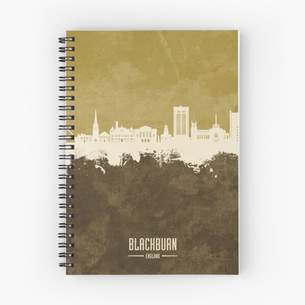 Artikelvorschau, Blackburn England Skyline entworfen und verkauft von ArtPrints.