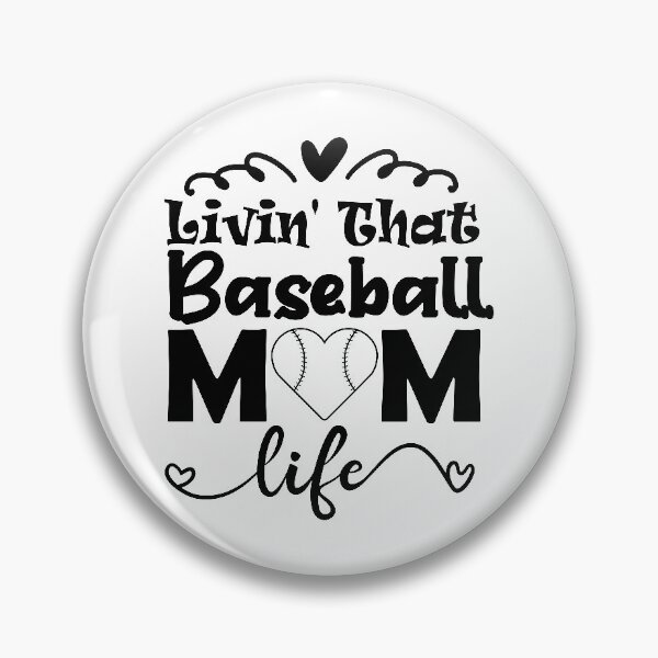 Artikelvorschau, Livin 'That Baseball Mom Leben entworfen und verkauft von MoohAs.