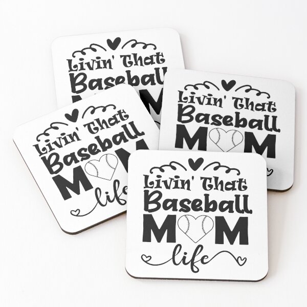 Artikelvorschau, Livin 'That Baseball Mom Leben entworfen und verkauft von MoohAs.