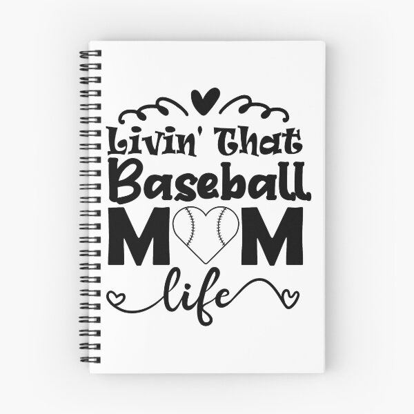 Artikelvorschau, Livin 'That Baseball Mom Leben entworfen und verkauft von MoohAs.