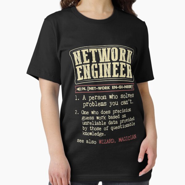 Item preview, Network Engineer Gift Funny Dictionary Definition designed and sold by Sashakis.