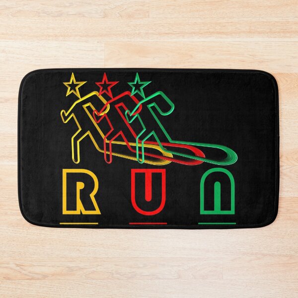 Item preview, Run ~ Yellow, Red & Green designed and sold by Boakes-Digital.