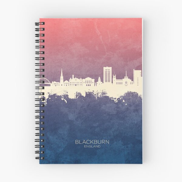 Artikelvorschau, Blackburn England Skyline entworfen und verkauft von ArtPrints.