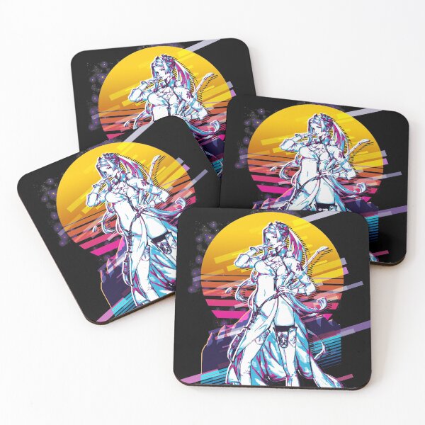 Item preview, NieR Automata - Commander White * Retro de los 80 * designed and sold by MyRetroArt.