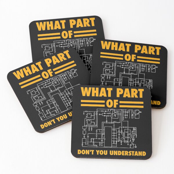 Item preview, What part of don't you understand Electronic Engineer gift designed and sold by Sashakis.