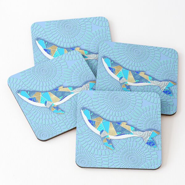 Item preview, FLORAL SEA WHALE 372. designed and sold by sana90.