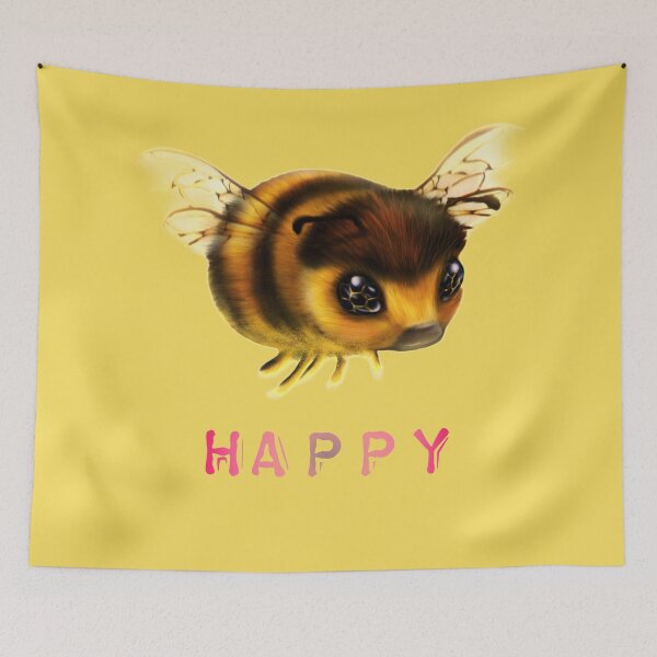 Item preview, Happy Fuzzy Bee designed and sold by iduzarts.
